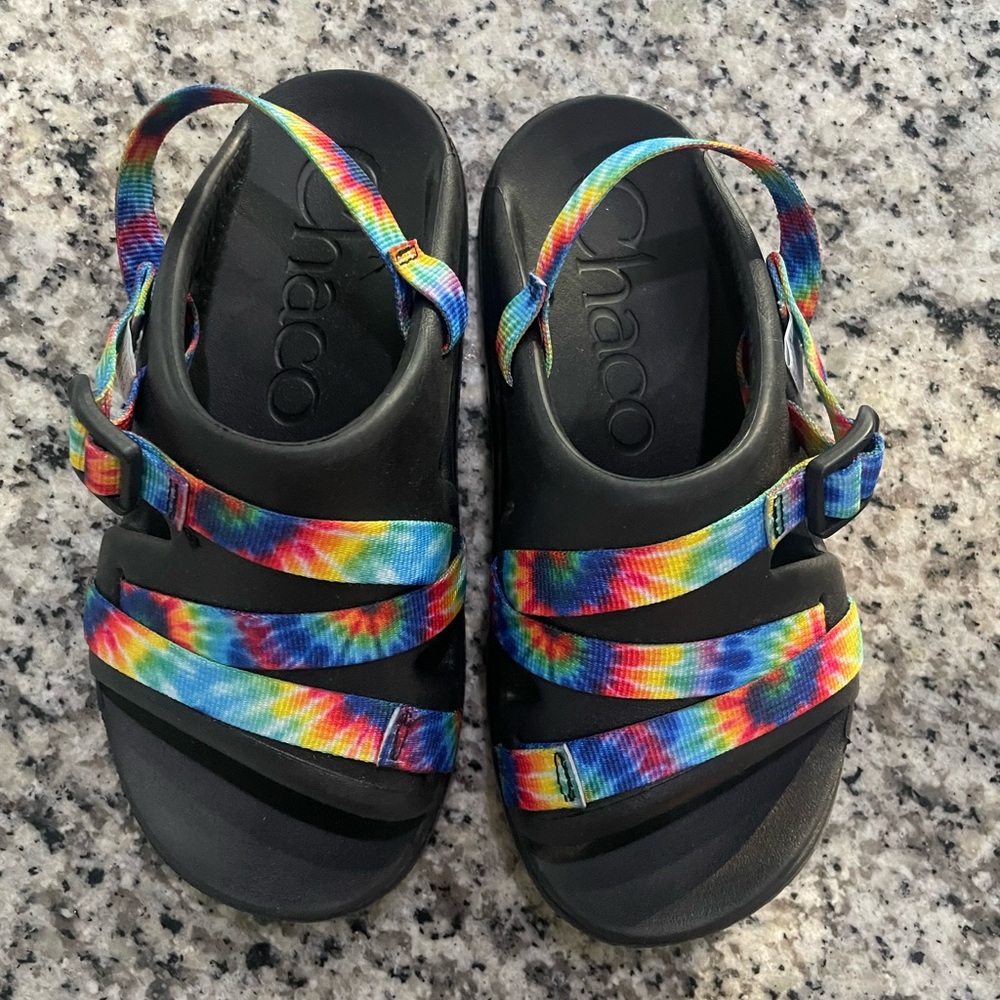 Chaco Kids Sandals - Multicolor Tie-Dye